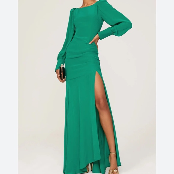 De La Vie Presley Green Evening Gown - Picture 1 of 1